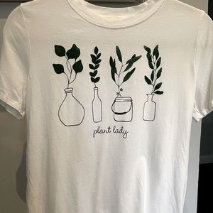 plant lady graphic tee